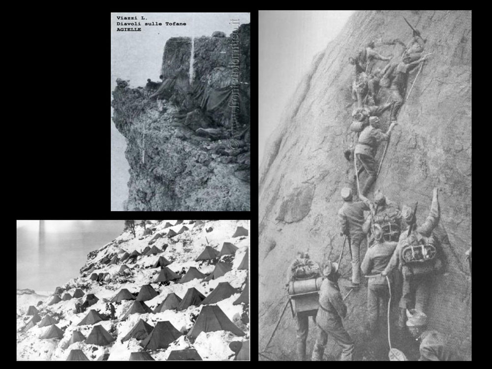 WW1 Dolomites research images